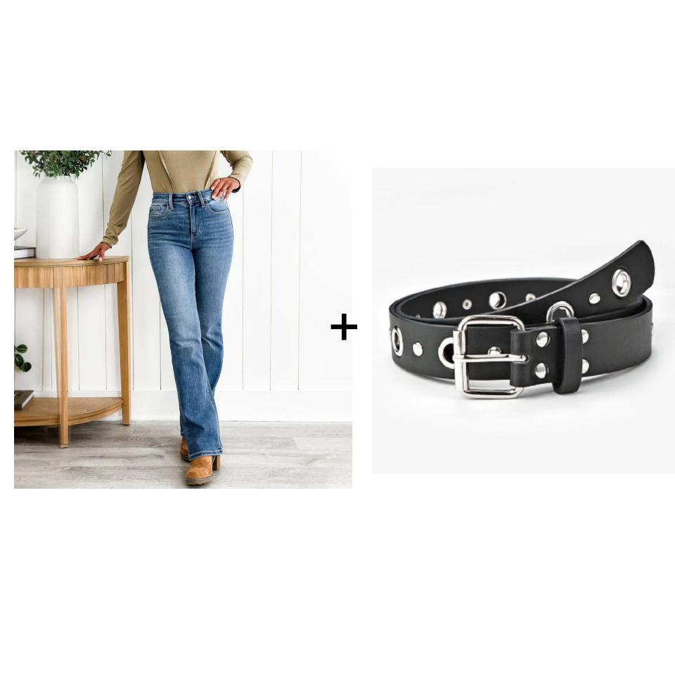 💥High Stretch Tummy Control Jeans👖