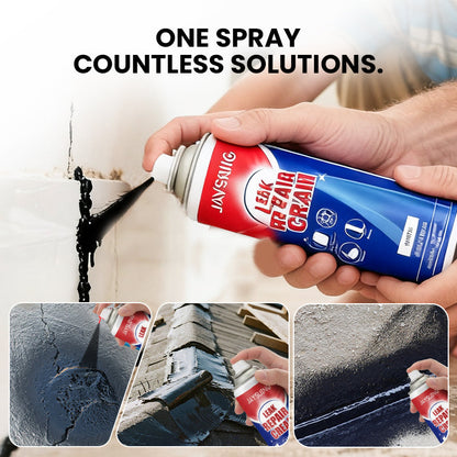 ✨Instant Leak Repair Spray💦Seals Cracks & Gaps in 5 Minutes, Waterproof & Flexible for Pipes/Roofs💥