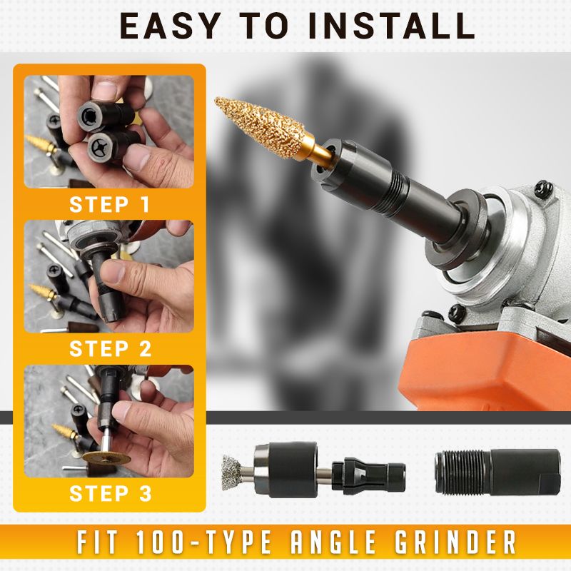 💥Limited time offer 49% off💥 Pousbo® Angle Grinder Modified Adapter