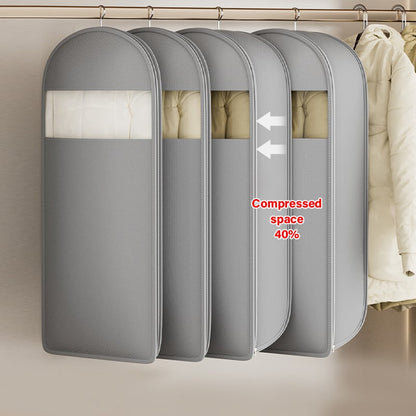 ❤️‍🔥2025 Space Saving Hanging Garment Bag with Self Compression Zipper