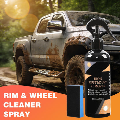 🔥Wheel and Rim Cleaning Spray, Rust and Dirt Remover, Purple-Tinted Rust Remover, All-Purpose Wheel Rust Remover