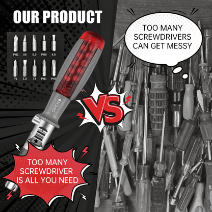 💥 11-in-1 Ratchet Screwdriver Set 🔧