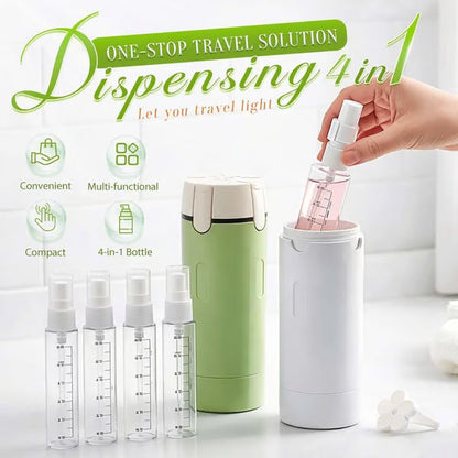 🧴4-in-1 Travel Dispenser Bottles