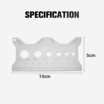 💥Stainless Steel Double-Sided Bolt Gauge Tool