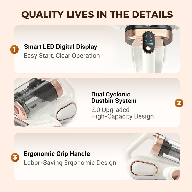 🍃Mattress Vacuum Cleaner for Dust Mites Removal