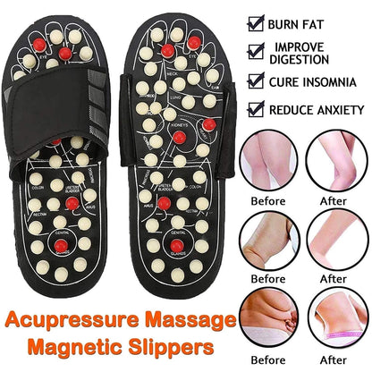 💥Acupressure and Magnetic Therapy Slippers👣