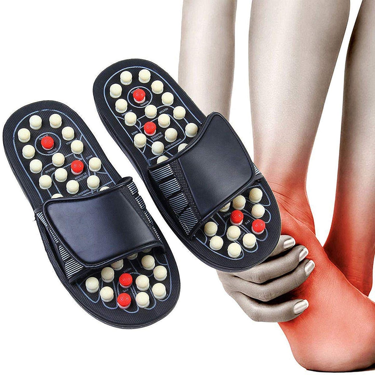 💥Acupressure and Magnetic Therapy Slippers👣