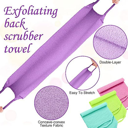 💥Hot Sale🍃Stretchable Back Rub Bath Towel