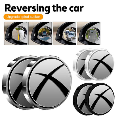 🚨 360° Adjustable Blind Spot Mirror – Wide-Angle Convex Rearview Mirror for Cars, SUVs, Trucks & Vans | Drive With More Confidence