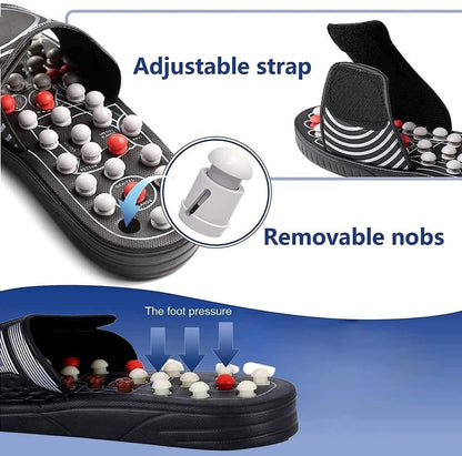 💥Acupressure and Magnetic Therapy Slippers👣