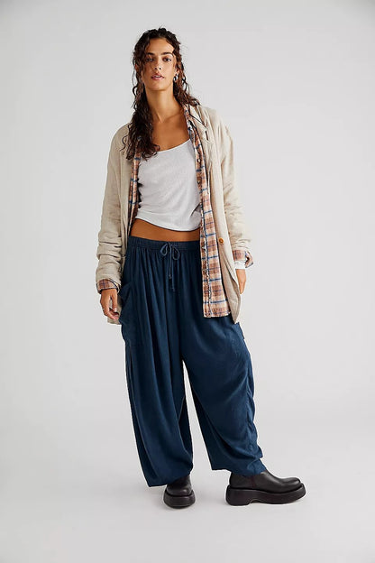 👖Women's Linen Casual Wide Leg Pants