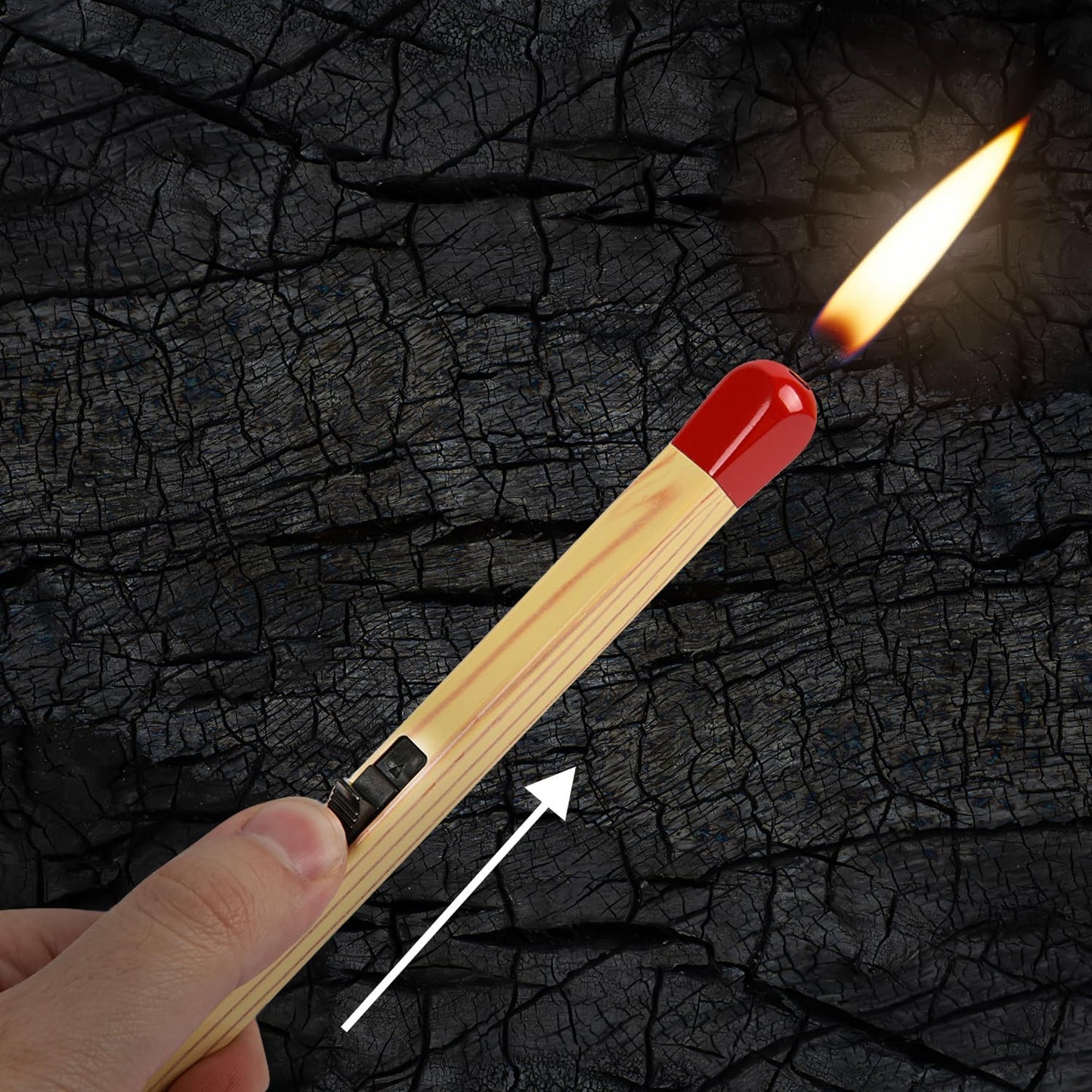 💥Hot Sale🔥Match Shape Candle Lighter🪵