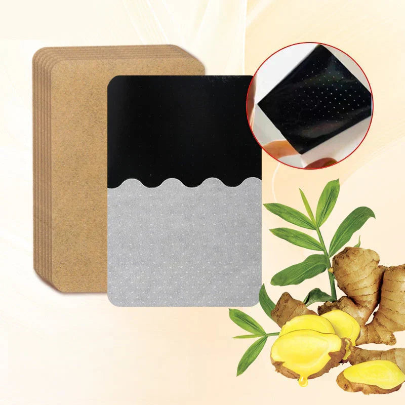 ⏳Time-Limited Sale 49% OFF⏰ Ginger Pain Relief Patches – Natural Heat Therapy for Aches & Stiffness | Stick It Where It Hurts! 💆‍♀️
