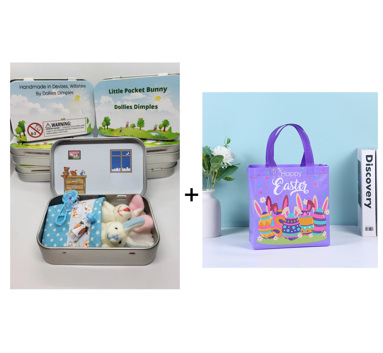 🎉Easter Best Gift 49% OFF🎁🐇Bunny Mummy Tiny Plush Pocket Tin