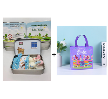🎉Easter Best Gift 49% OFF🎁🐇Bunny Mummy Tiny Plush Pocket Tin