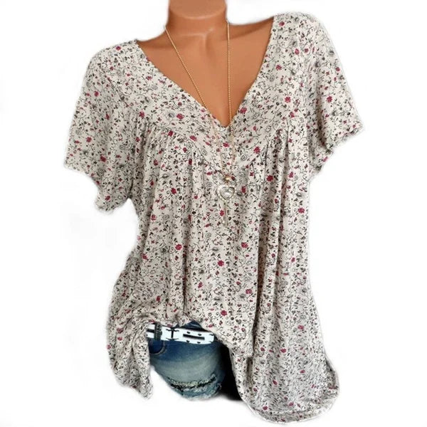 🍃Spring fashion print short sleeve