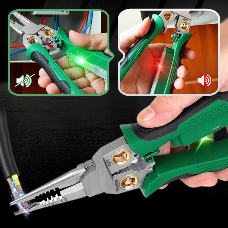 💥8-in-1 Multi-Functional Wire Stripper Scissors With Electrical Test