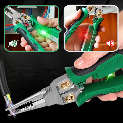💥8-in-1 Multi-Functional Wire Stripper Scissors With Electrical Test
