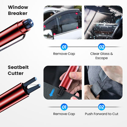 🚗Mini Emergency Car Escape Tool🔨