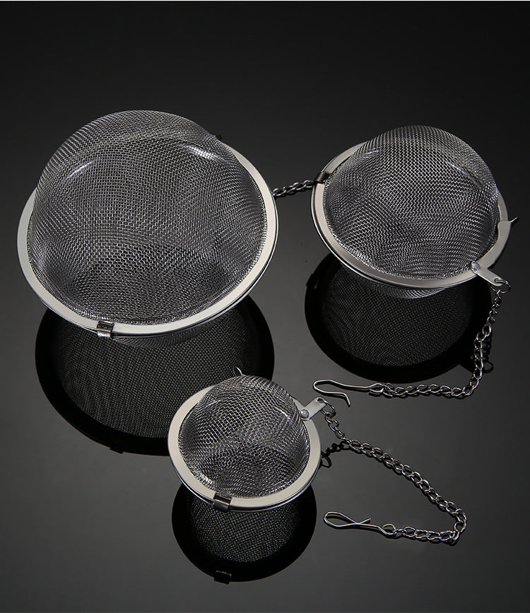 🍲 304 Stainless Steel Seasoning Ball – Cleaner Cooking & Easy Straining