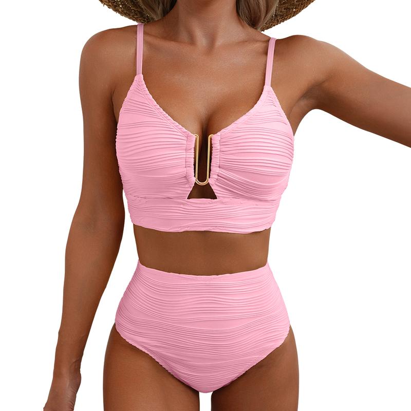 ✨Women's High-Waisted Push-Up Bikini