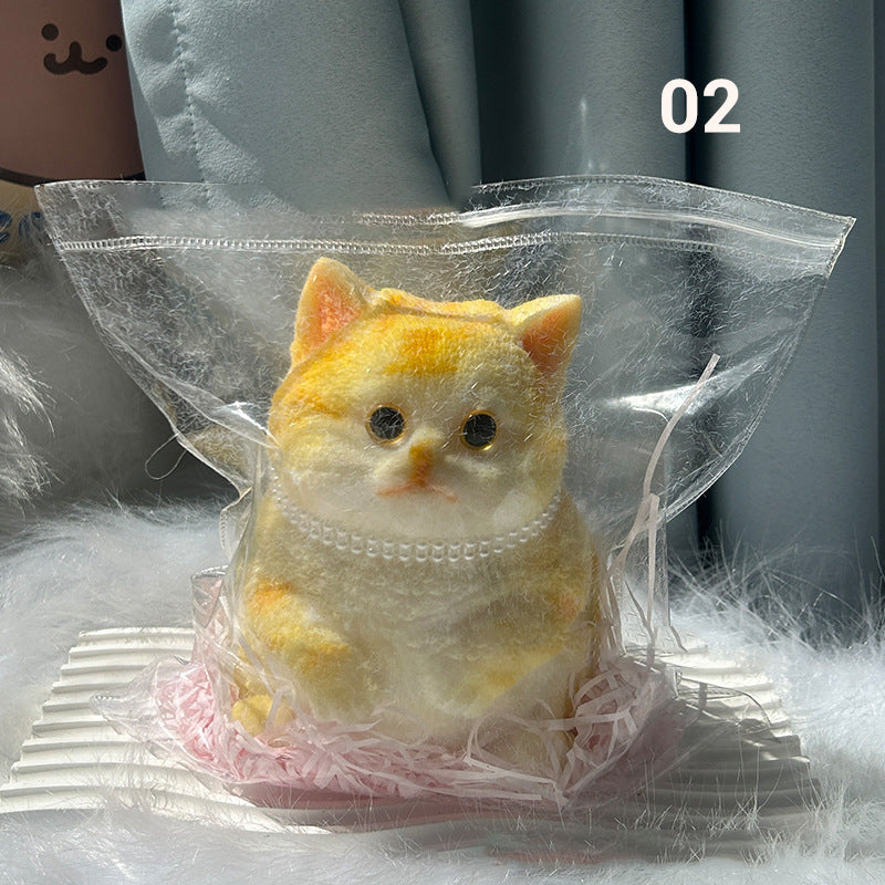 🎁😻Cute and soft cat-shaped toy💕(relieves stress)