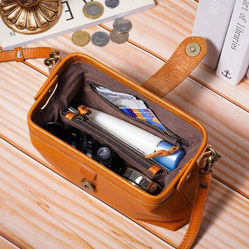 🍂Premium leather Retro Handmade Bag