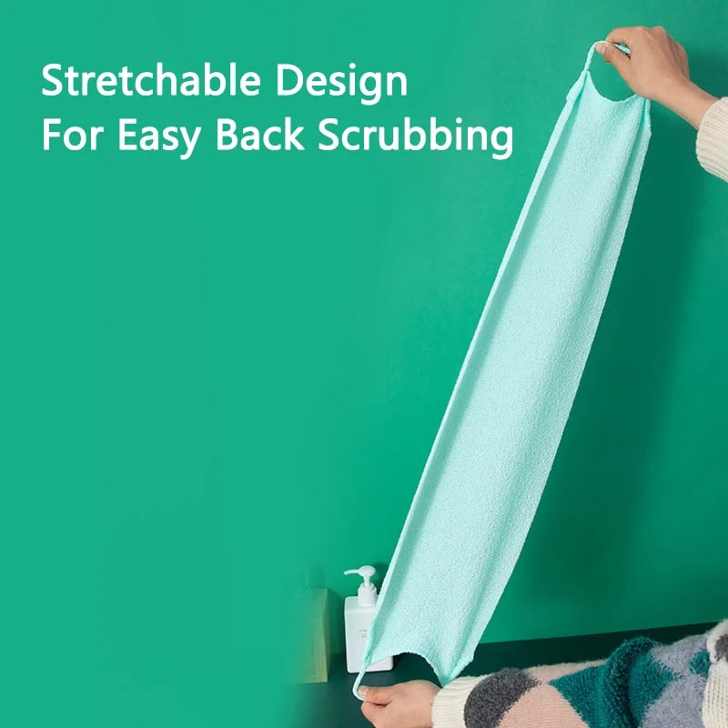 💥Hot Sale🍃Stretchable Back Rub Bath Towel