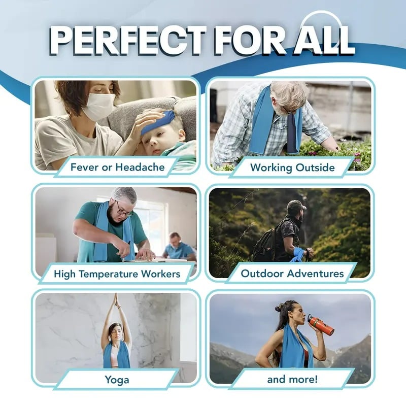 ⏰Buy 1 Get 1 Free🔥Absorbent Quick-Drying Gym Cooling Towels