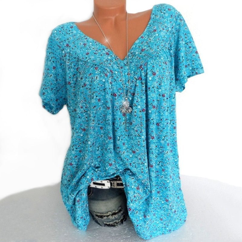 🍃Spring fashion print short sleeve