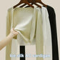 ✨Sun knit Cardigan Women's thin ice silk Coat shawl air-conditioned shirt with slip skirt