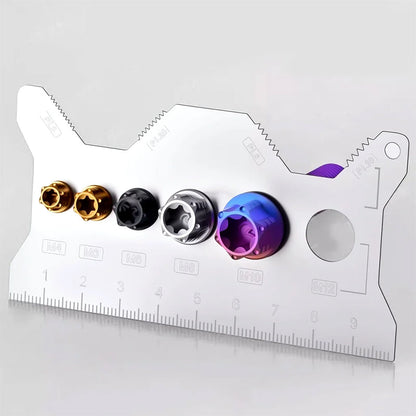 💥Stainless Steel Double-Sided Bolt Gauge Tool
