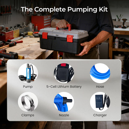 💥High-Power Oil & Water Pump Set