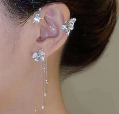 🔥While Supplies Last 40% OFF!🦋Butterfly Flowers Tassel Earrings🎀