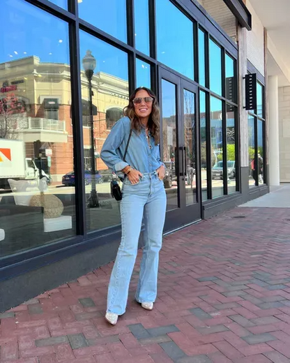 💕HOT SALE 49% OFF 💕👖 Ultra High Rise Stretch Flare Jean
