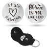 Personalized keychains - perfect for gifting to family and close friends.