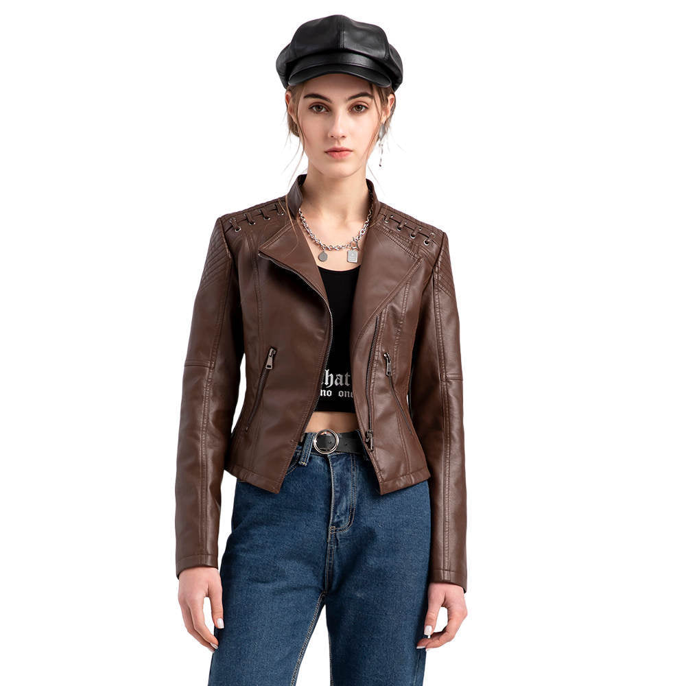 🎁Big sale 2025🎁💥 Washed Leather Jacket