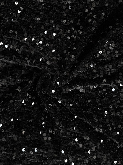 📢📢50 % OFF !!🎅Women's Sequin Sparkle Wide Leg Pants with Elastic Waistband