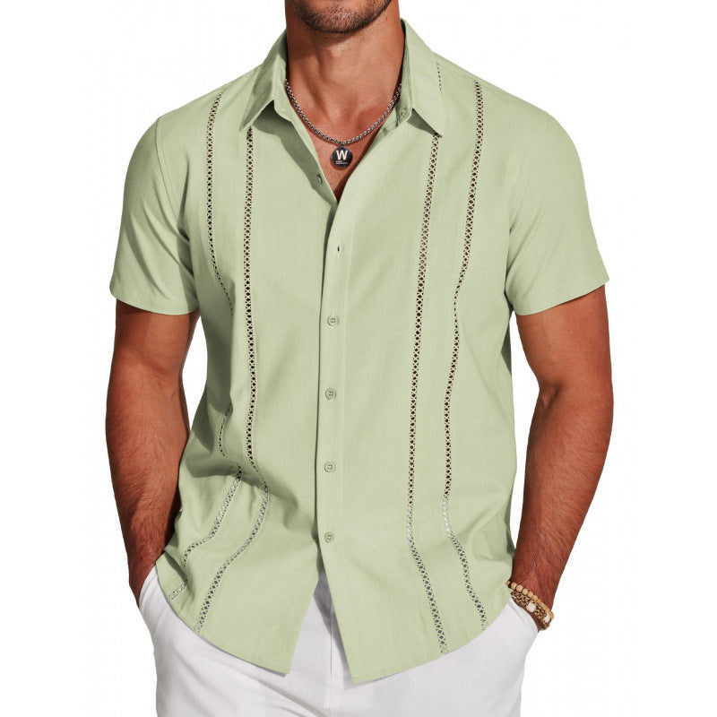 💥Hot Sales-49% OFF🔥 Men's Button-Down Shirt – Breathable & Quick-Dry 🏃💨【Flash Sale】