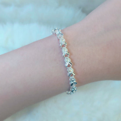 🍀Elegant Sparkling Lucky Clover Bracelet✨