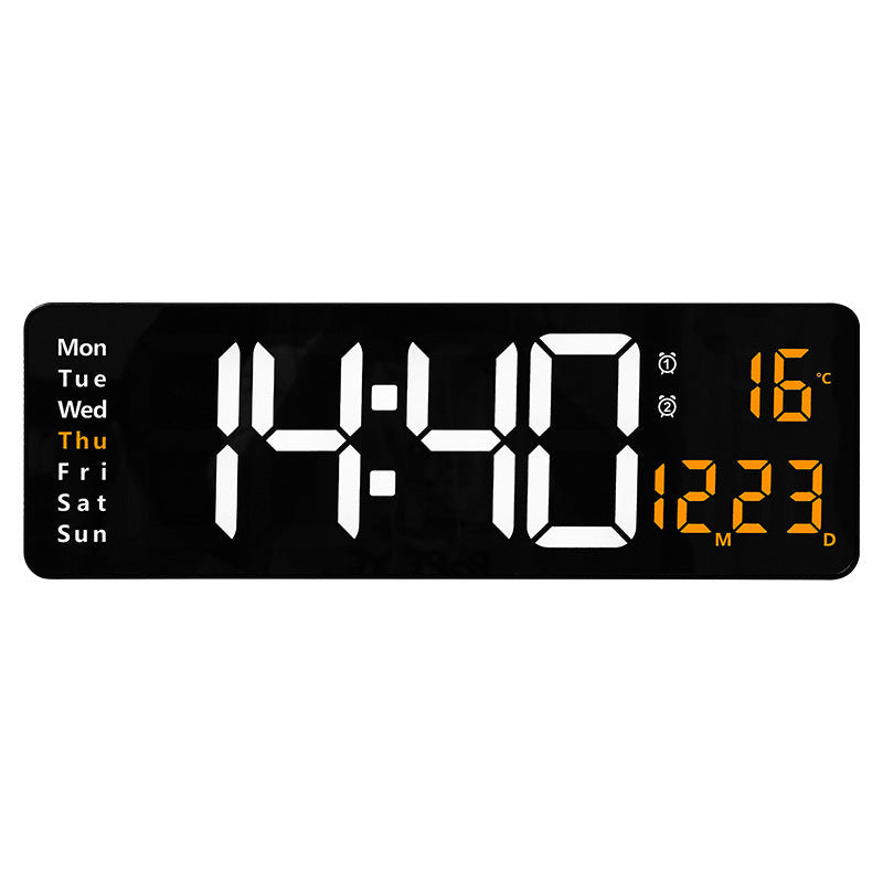 🕐💡49% OFF! ⌚16" Large Digital Clock with Temperature, Date, Auto DST, Night Light, Auto Brightness Dimmer – Smart Display for Every Room
