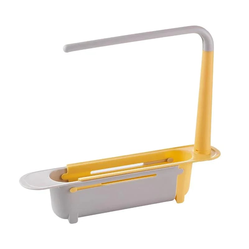 📢📢49% OFF !! ⏰Updated Telescopic Sink Storage Rack😊