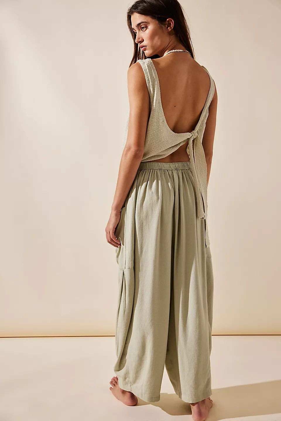 👖Women's Linen Casual Wide Leg Pants