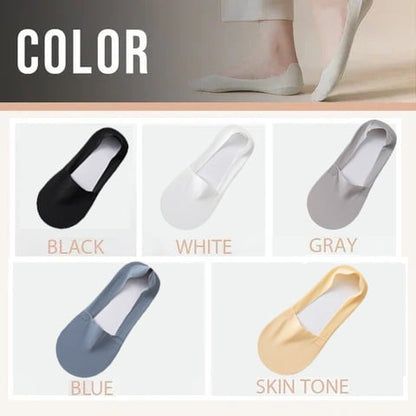 🔥Big Sales now - 49% OFF🔥Invisible Non-slip Ice Silk Socks