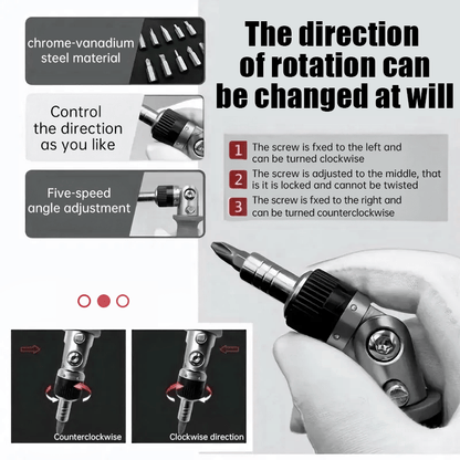 💥 11-in-1 Ratchet Screwdriver Set 🔧