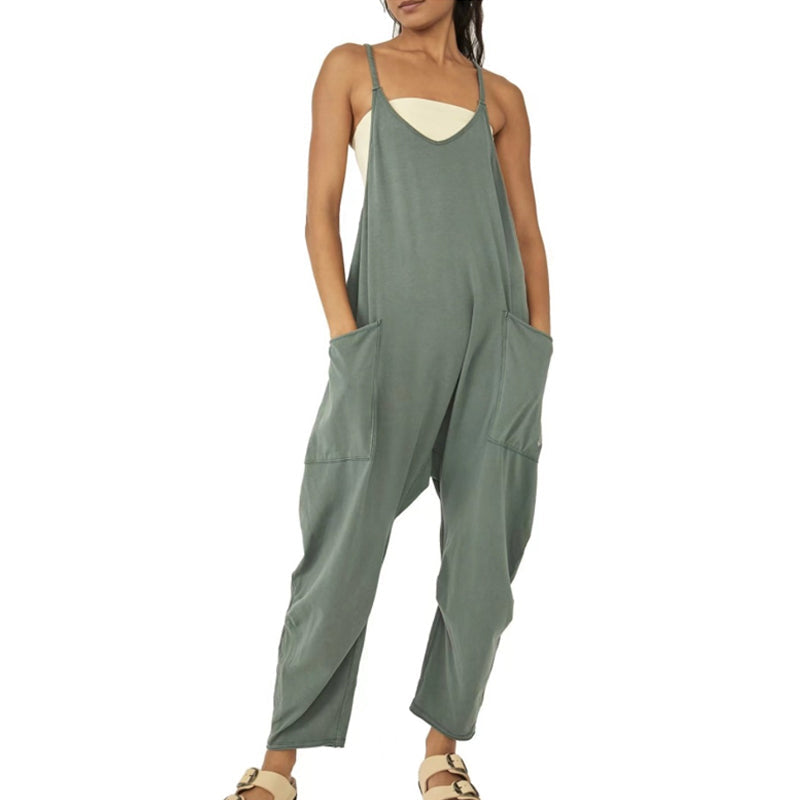🍃New Wide Leg Jumpsuit with Pockets
