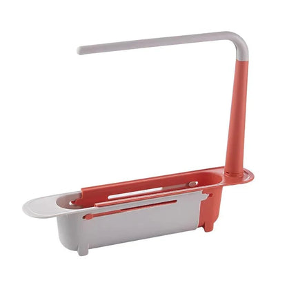 📢📢49% OFF !! ⏰Updated Telescopic Sink Storage Rack😊