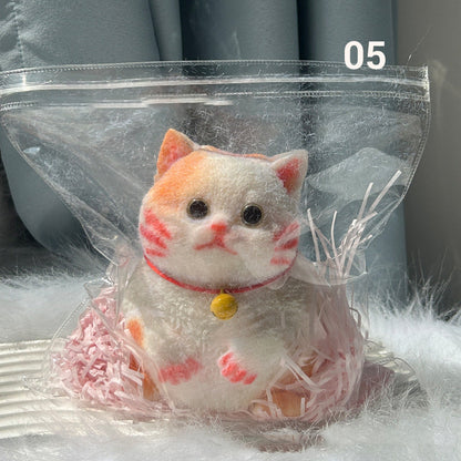 🎁😻Cute and soft cat-shaped toy💕(relieves stress)