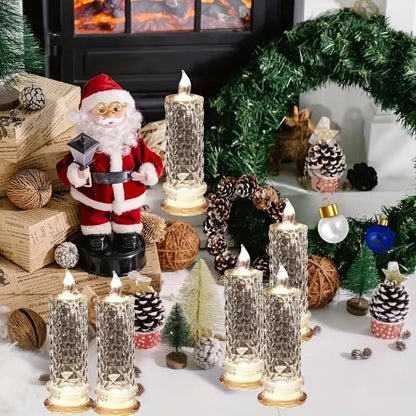 🔥🎁LED Crystal Candle Lights