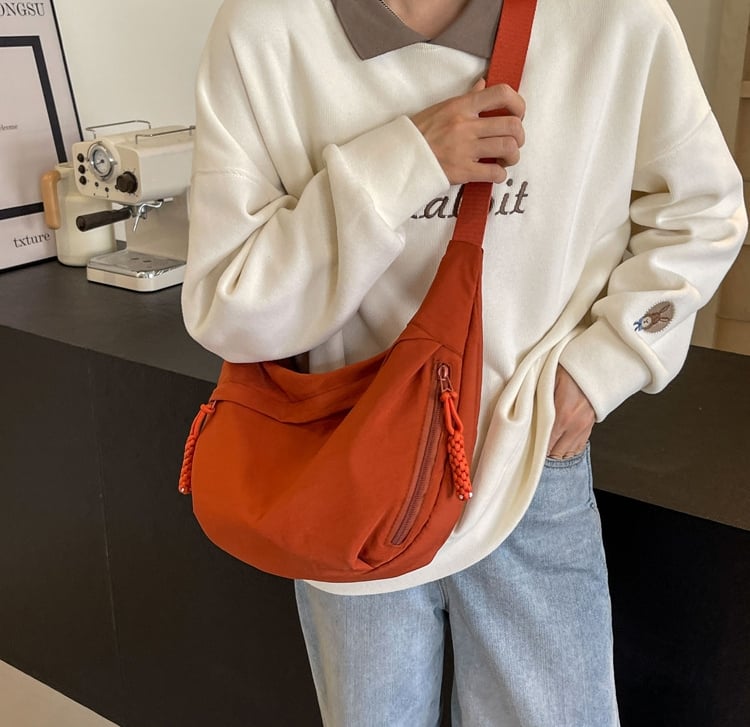 🎉Limited Offer Just ￡9.99😍Women's Fashion Plain Colour Crossbody Hobo Bag👜